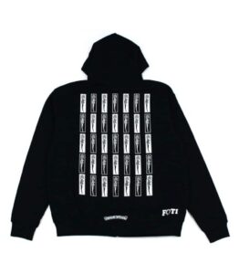 Chrome Hearts Black Foti Jarvis Block Zip Hoodie