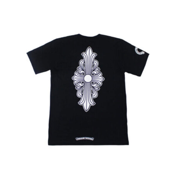 Chrome Hearts Floral Cross T-Shirt – Black