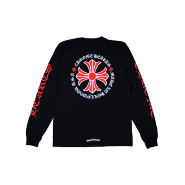 Chrome-Hearts Made In Hollywood Plus Cross LS Shirt