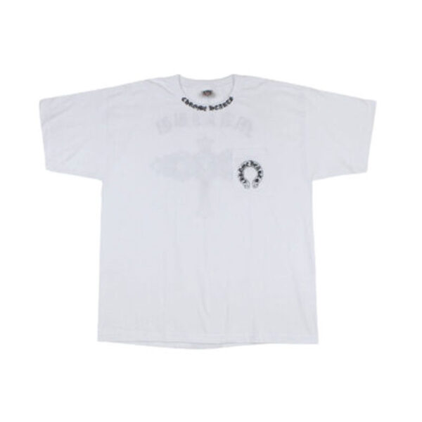 Chrome Hearts Malibu Exclusive Classic Script T-Shirt – White