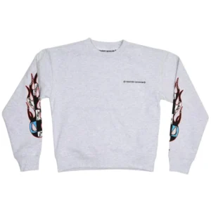 Chrome Hearts Matty Boy Brain Sweatshirt – Gray