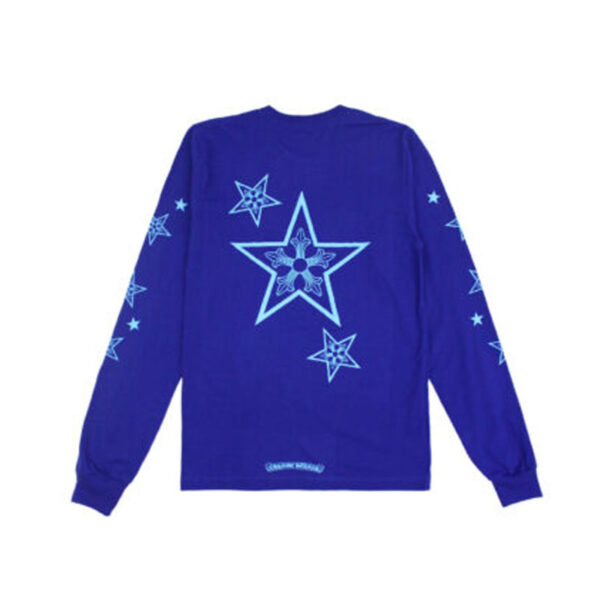 Chrome Hearts Star LS Shirt – Blue