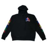 Chrome Hearts Multi Color Cross Cemetery Hoodie