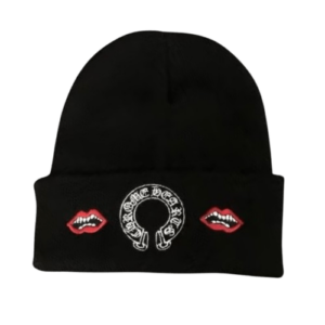 Chrome Hearts Beanie Red Lip