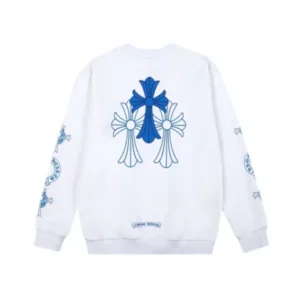 Chrome Hearts Blue Logo Sweatshirt