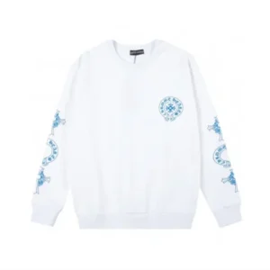 Chrome Hearts Blue Logo Sweatshirt