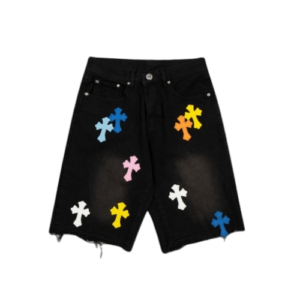 Chrome Hearts Color Cross Shorts