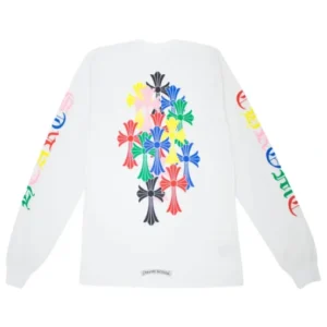 Multi Color Cross Cemetery Chrome Hearts Sweatshirt